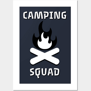 CAMPING SQUAD Posters and Art